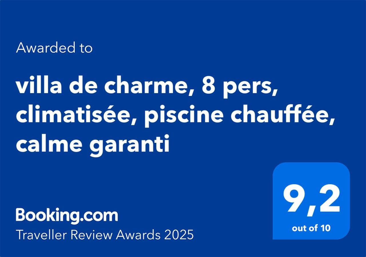Villa De Charme, 8 Pers, Climatisee, Piscine Chauffee, Calme Garanti Рокбрюн-сюр-Аржан Екстериор снимка